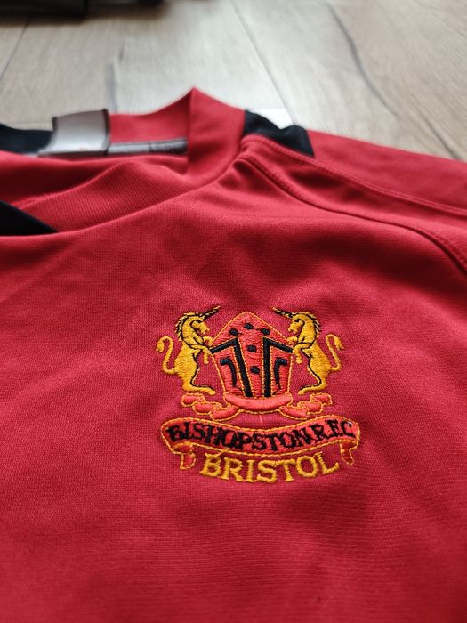 Koszulka rugby Nike Bishopston RFC Bristol czerwona męska