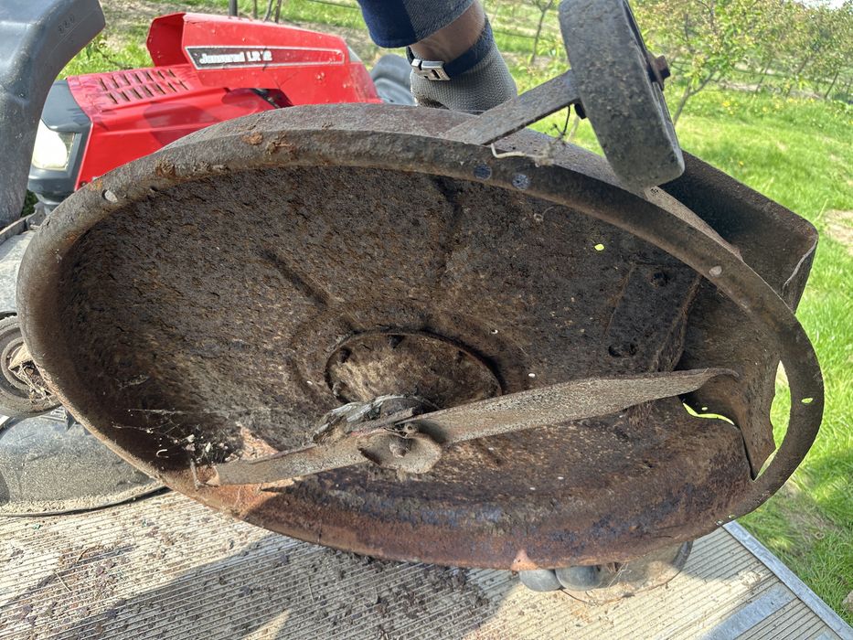 Traktorek kosisko okragle