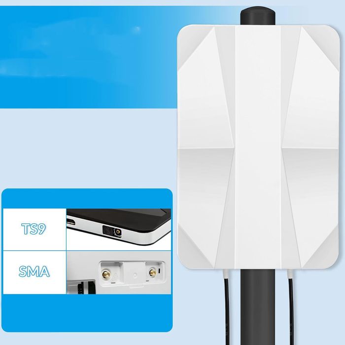Antena panelowa 4G LTE 7-27 | 33-38 MHz do 12dBi