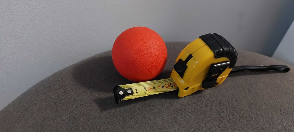 Piłka Zabawka dla Psa Psów Lana Odporna Wytrzymała do Zabawy 6cm