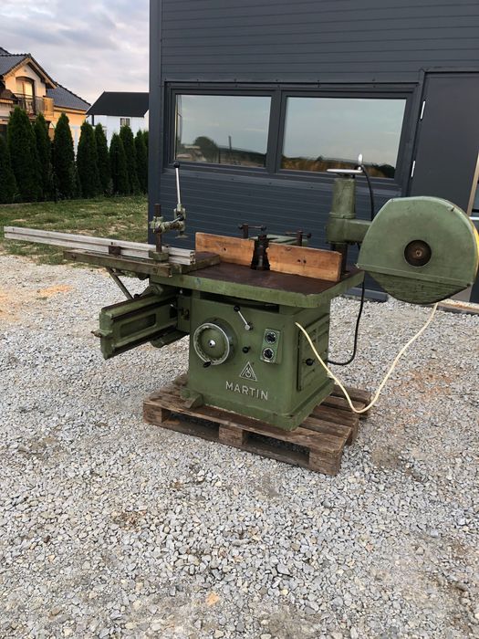 Frezarka dolnowrzecionowa z wózkiem MARTIN czopiarka