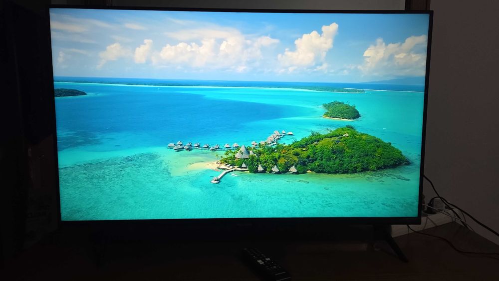 Smart TV Samsung Crystal UHD 43" 4K — 43AU7095 | Completa, Impecável!