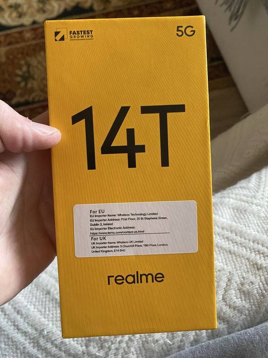 Realme 14t 5g 8/256 фіолетовий смартфон 2026