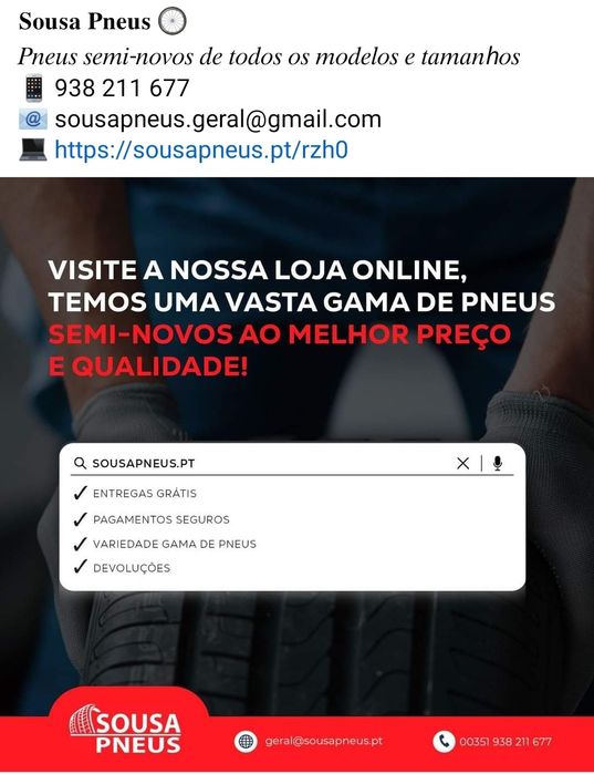 Loja on line de pneus baratos Oferta da entrega em todo o pais