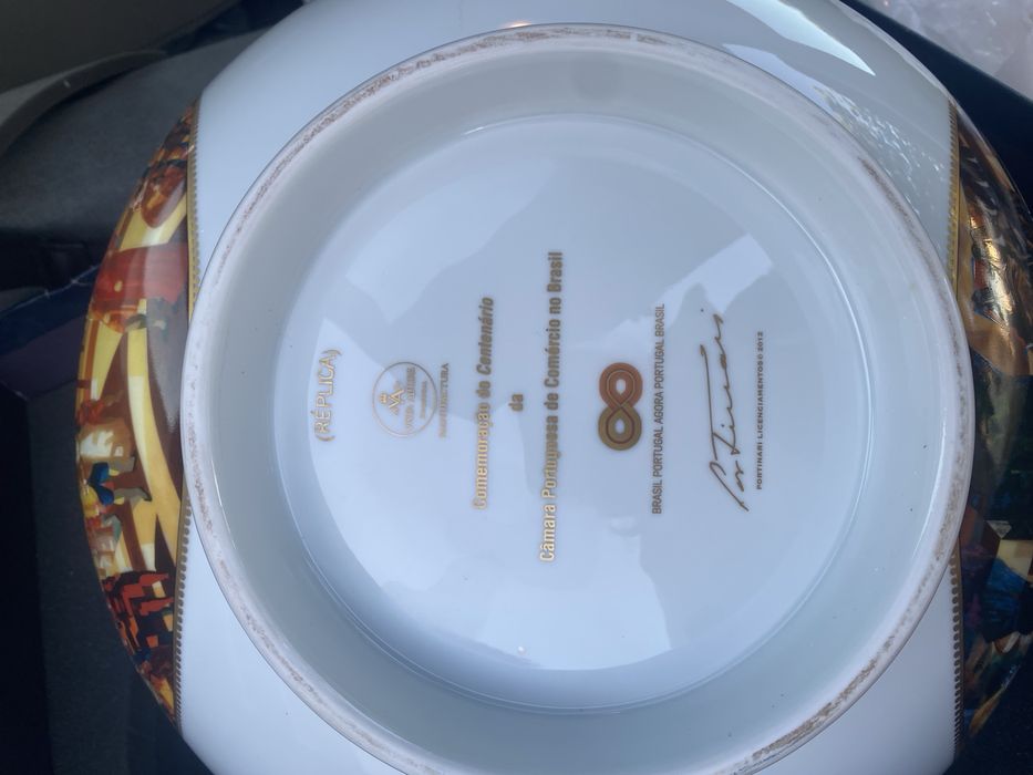 Taça VA porcelana grande unica