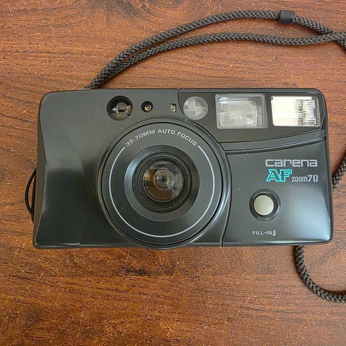 Carena AF Zoom 70 – aparat analogowy 35 mm Auto Focus + Flash
