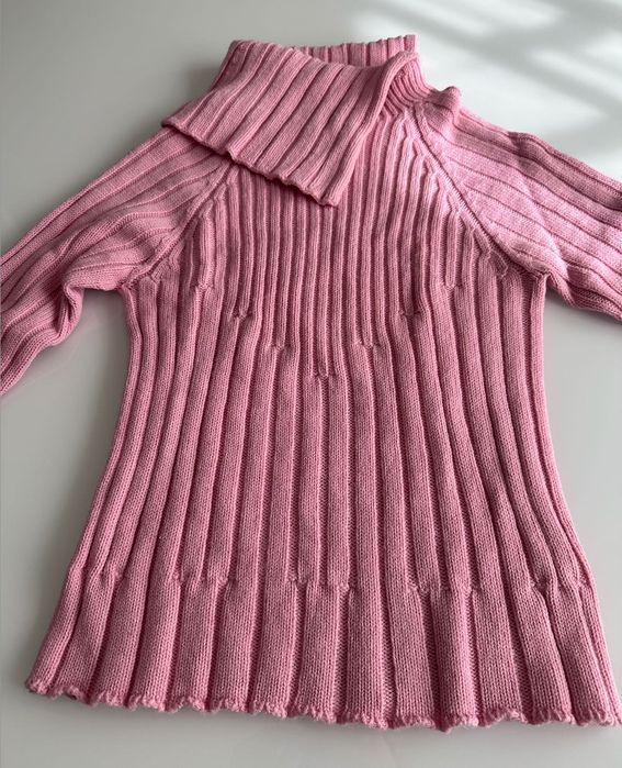 Camisola Rosa S quente
