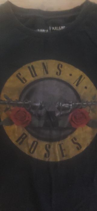 Koszulka Pull&Bear T-shirt Pull Bear Guns N Roses