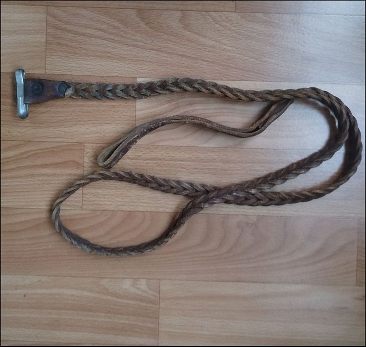 Повідець для собак шкіра 136×1.5 см. Кожаный поводок для собаки