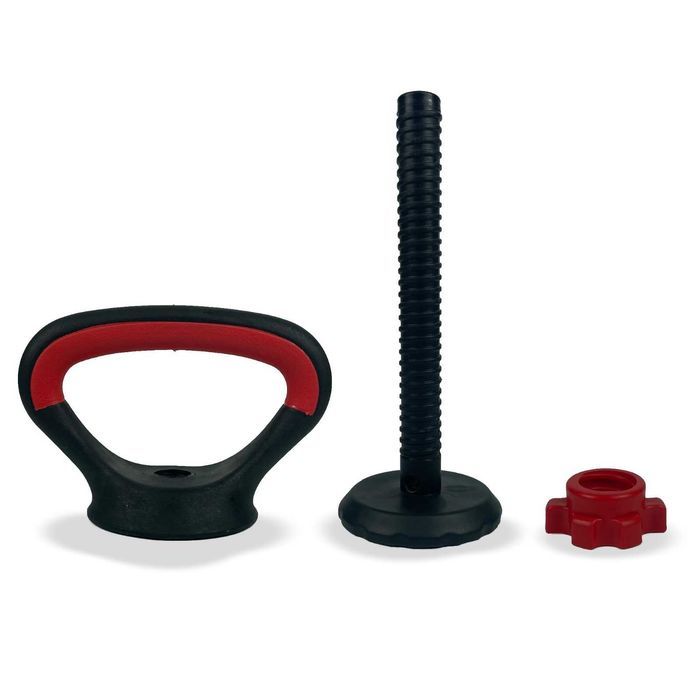 Kettlebell hantla odważnik regulowany 10kg zestaw WAW