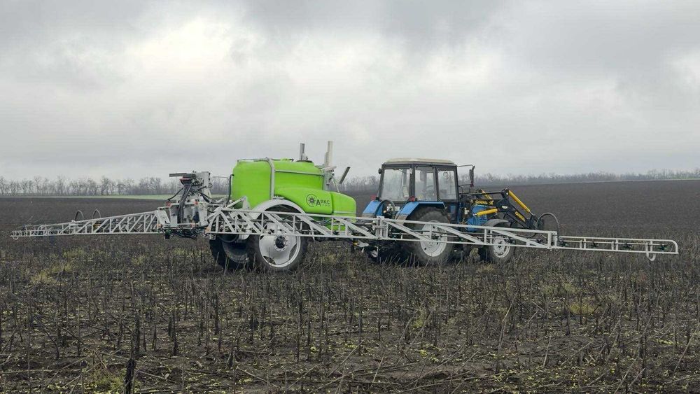 Обприскувач причіпний АЯКС ОП-24 (ОПК) «Преміум» з ARAG Bravo 400