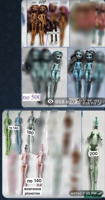 Нюди Рейбоу хай, Г3 монстер хай Тіла г1 г3 евер афтер