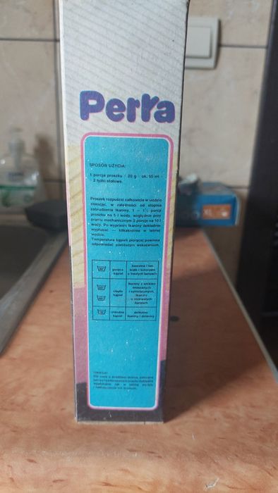 Perła proszek do prania PRL