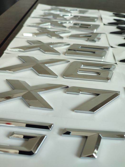 Шильдик емблема наклейка на багажник Bmw  Х1 X2 X3 X4 X5 X6 X7 GT
