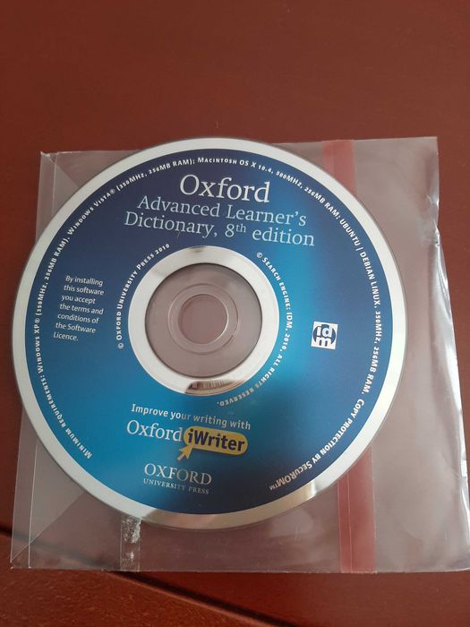 Oxford advanced learner's dictionary