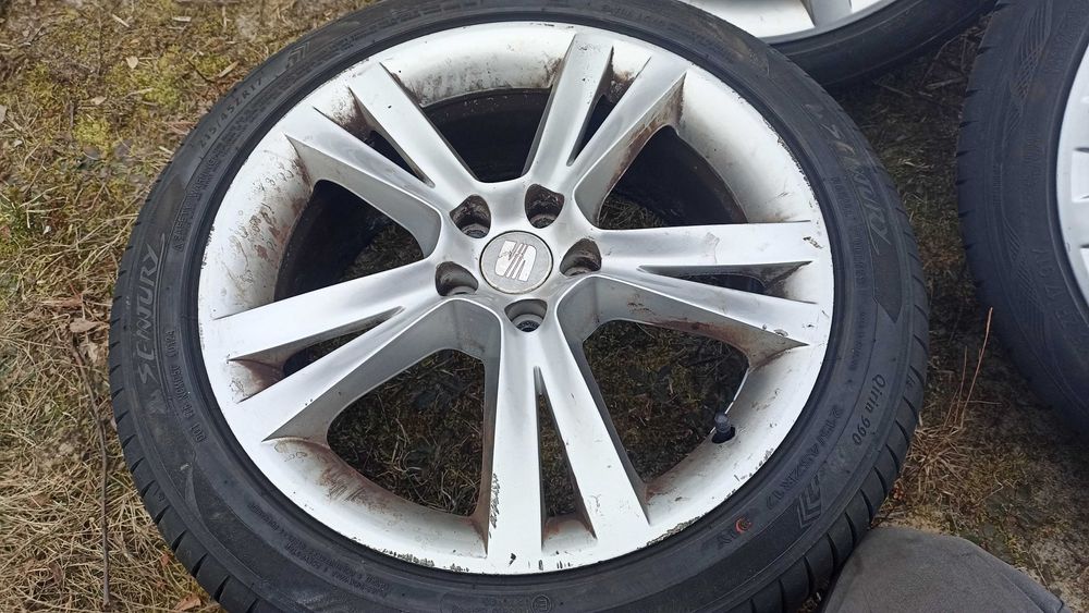 Felgi Aluminiowe Alufelgi ALU 17 Seat Ibiza Cupra Leon Toledo 5x100 a3