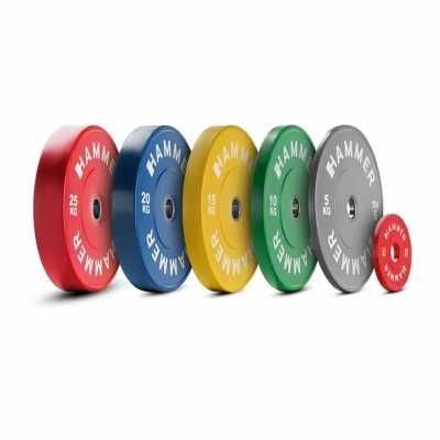 Obciążenie bumper 20 kg HAMMER 50mm - sklep stacjonarny
