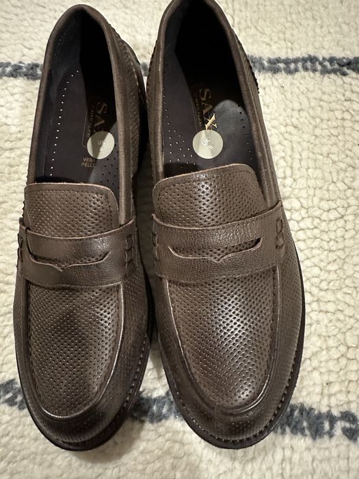 Sax. Mokasyny skorzane