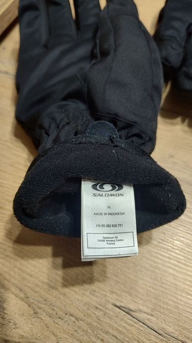 Rękawiczki zimowe Gore-Tex Salomon stan idealny, mało używane. Rozmiar XL