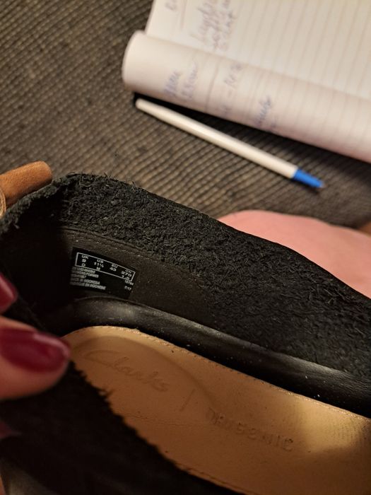 Clarks  ортопедическиє   на широкую ногу.