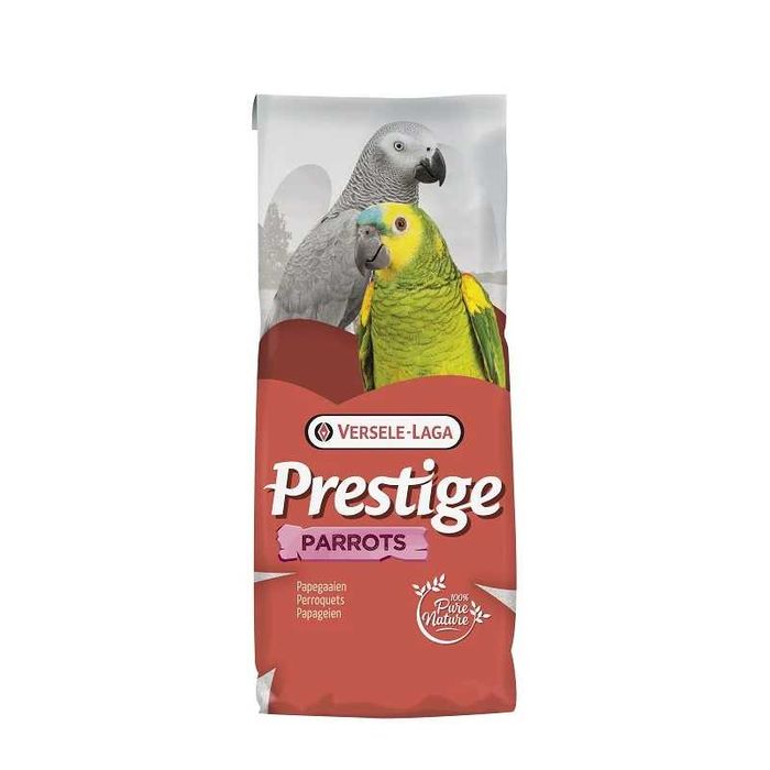 Корм для папуг Versele-Laga Prestige Parrots для  без горіхів 20 кг