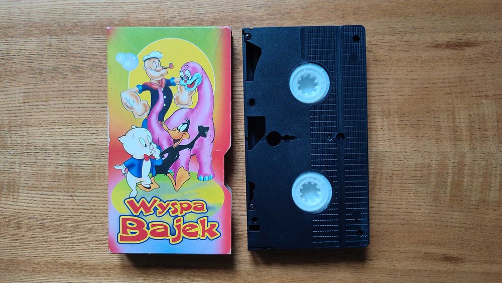 Kaseta VHS Wyspa Bajek bajka dla dzieci