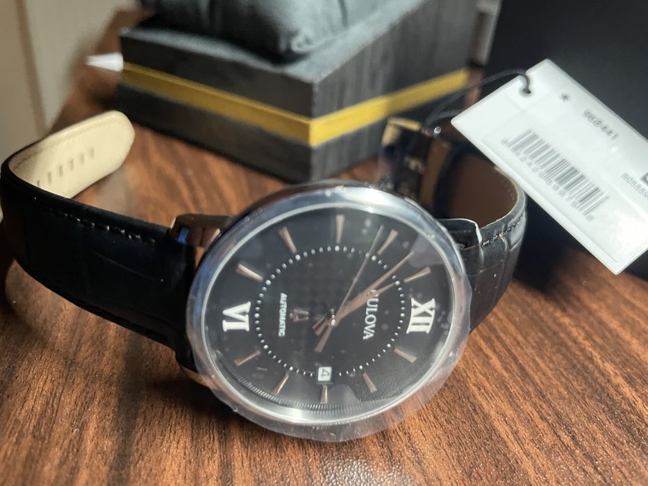 Bulova Automatic 96B441 – nowy, pełny komplet