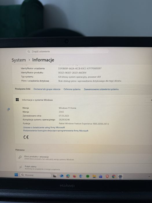 Huawei MateBook D15  MRC-W10