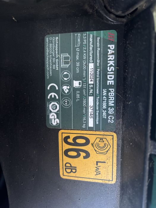 Kosiarka spalinowa PARKSIDE! Super stan!