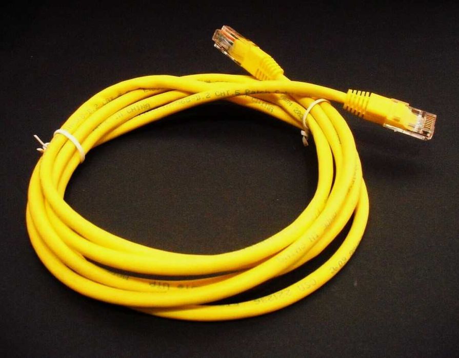 CAT 5 Ethernet Patch Cable 24AWG UTP TIA/EIA 568B.2