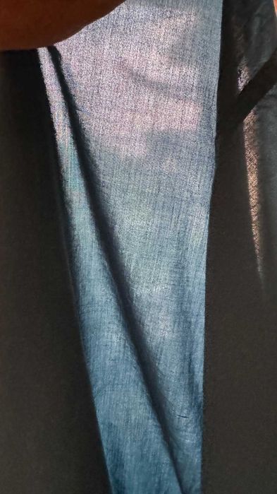 Koszula męska, kubanka, 53% modal, Uniqlo r. M/L-super stan