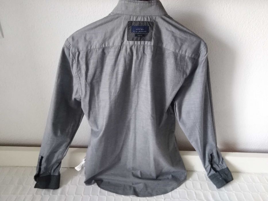 Camisa Basic Zara Man Slim Fit