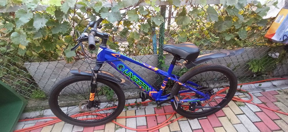Велосипед підлітковий Unicorn 24″, синій