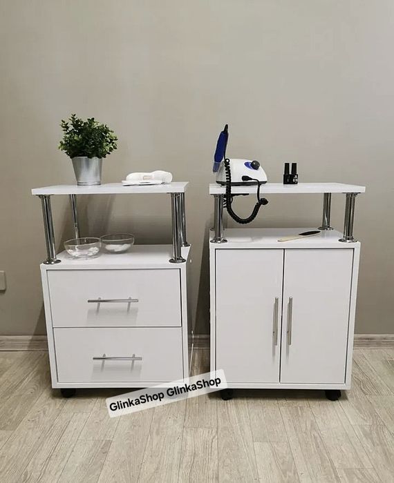 Тумба косметологічна педикюрна манікюрна тату візок тележка комод