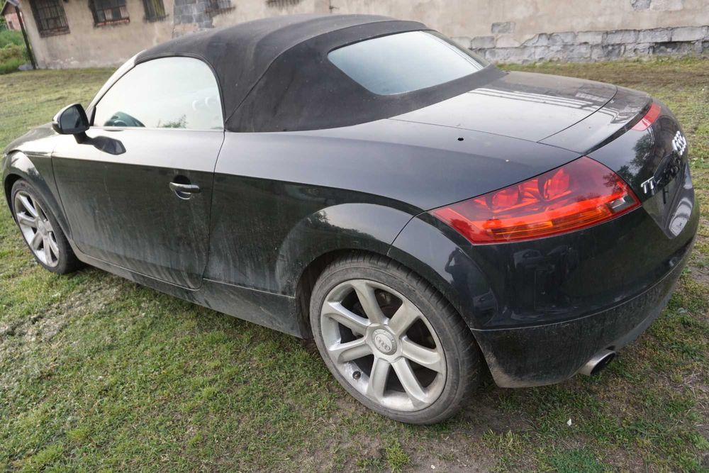 Audi TT 8J Quattro 3.2 SWAP maska zderzak LZ9Y Xenon silnik Bub Części