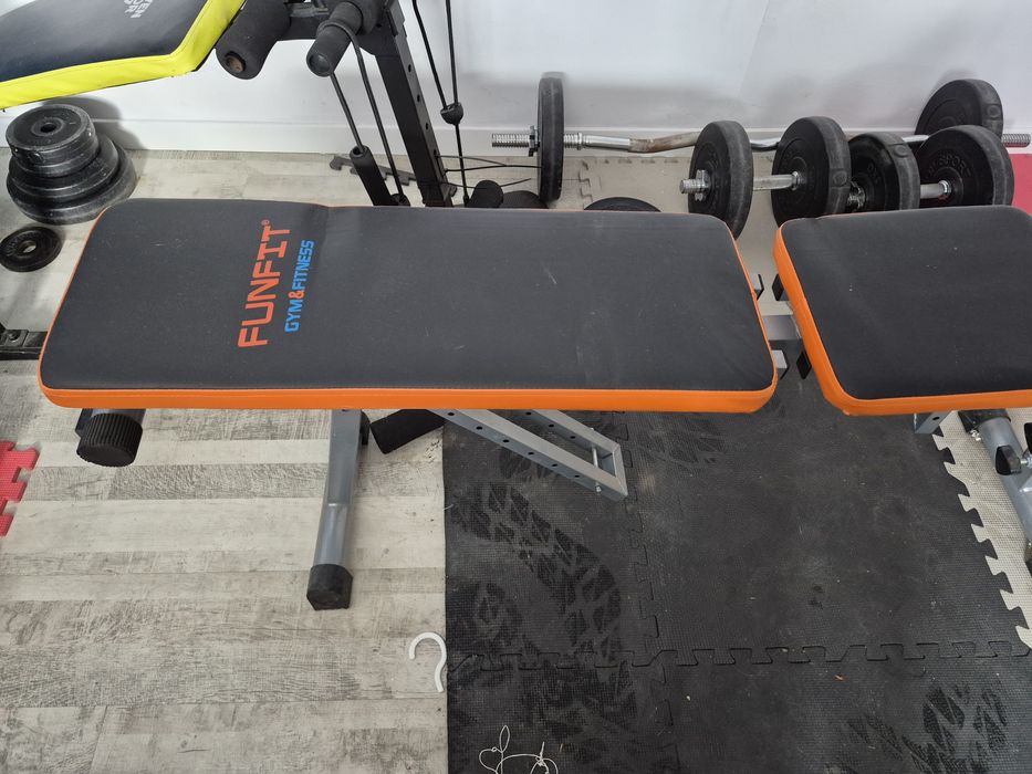 Siłownia sztang,ławka,obciążenia