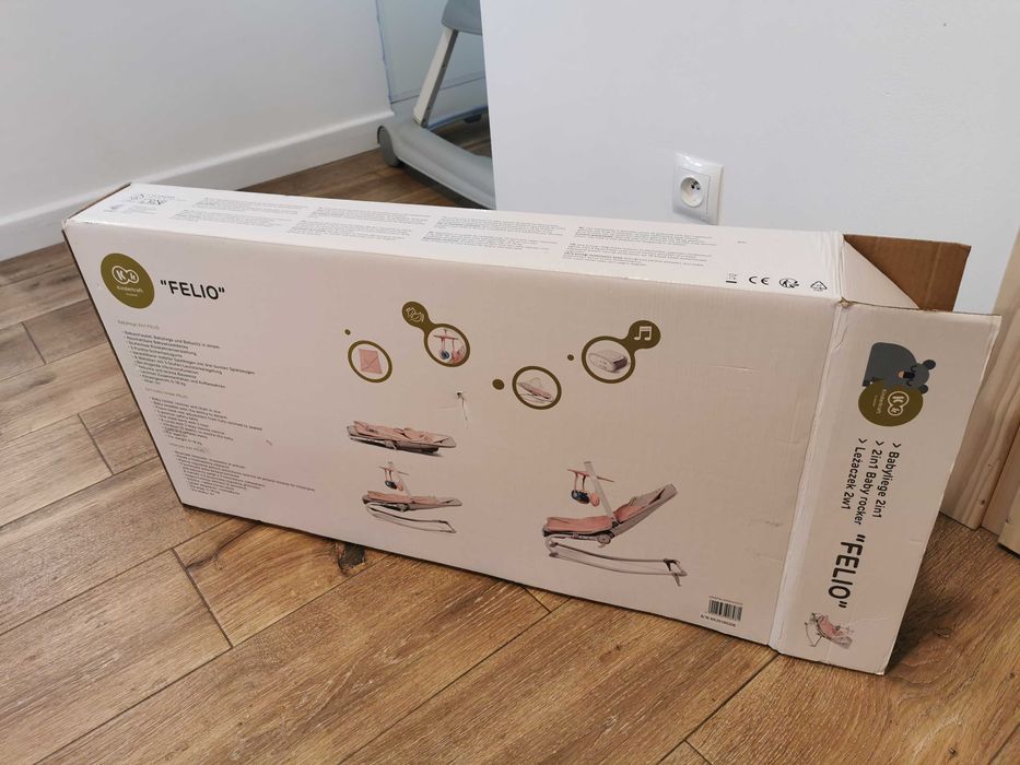 KinderKraft Leżaczek Felio