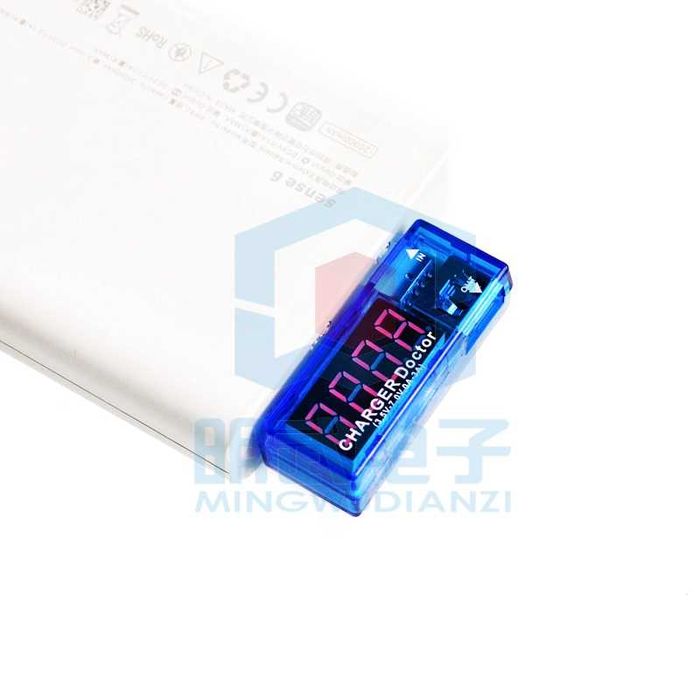 usb digital voltímetro e amperímetro
