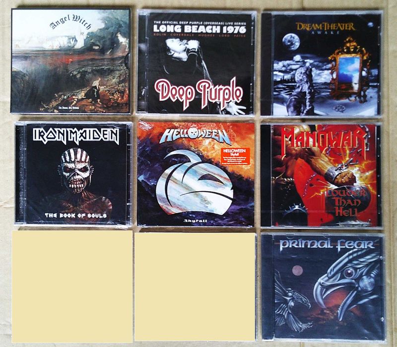 CD's Novos/Selados (Hard & Metal)
