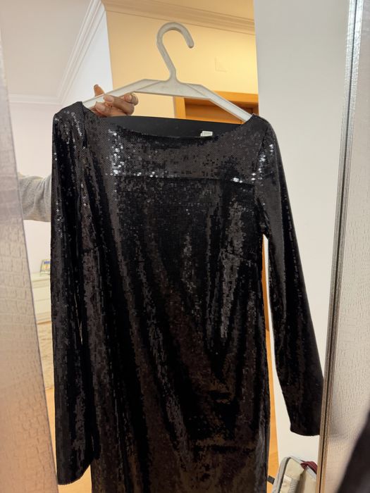 Vestido de festa com Lantejoulas