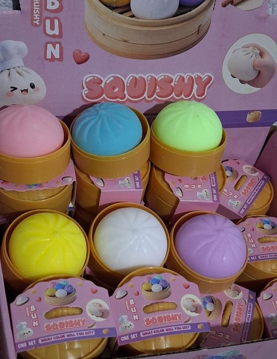 Антистрес Squishy Dumpling  Булочка пельмень