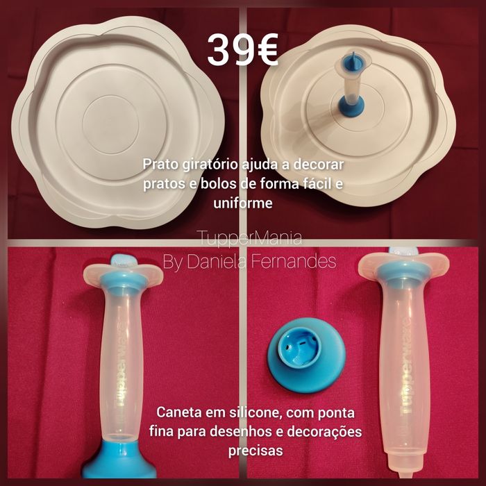 Tupperware - Bandeja Giratória + Deco Pen64297758667522120
