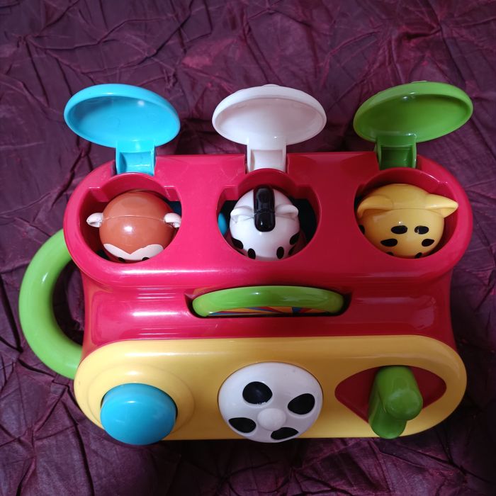 Развивающая интерактивная  игрушка для малышей звери Інтерактивна ELS