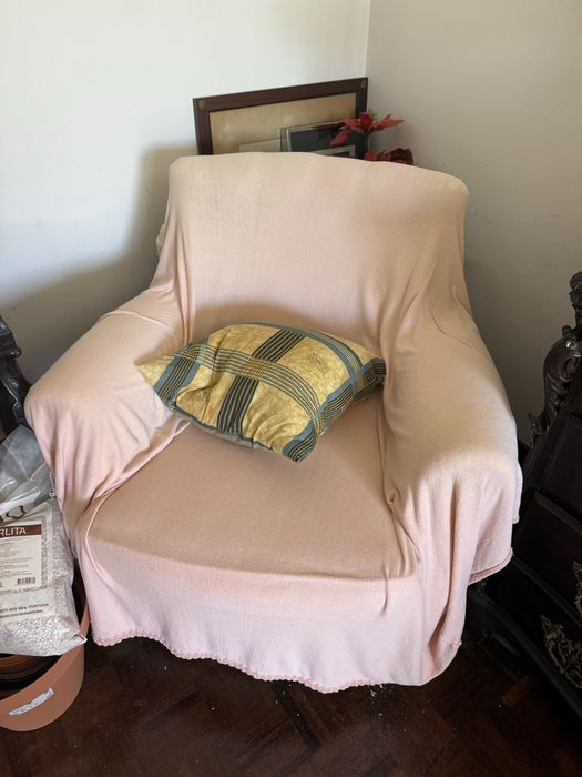 Conjunto de 2 sofas poltronas