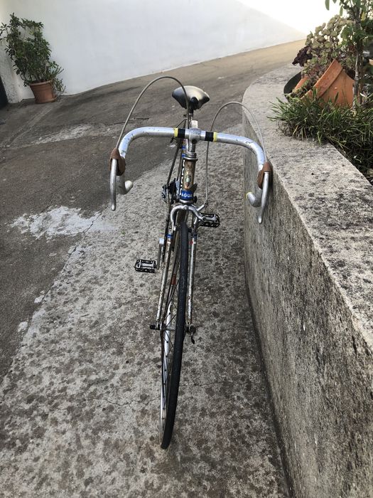 Bicicleta de corrida antiga