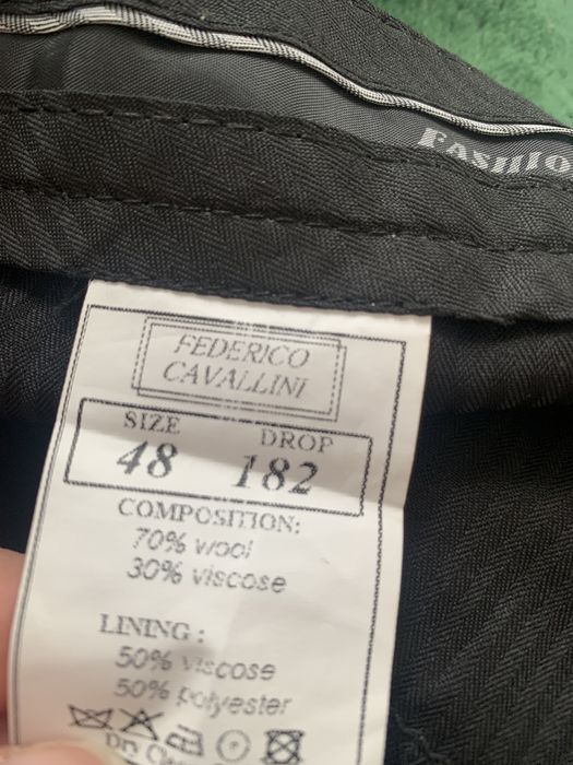Garnitur męski czarny