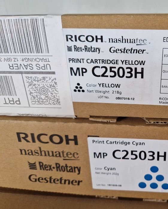 Tinteiros tonners impressora Ricoh NOVOS ORIGINAIS