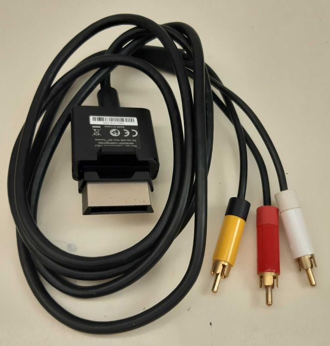 Cabo Composto AV Original Microsoft XBOX 360 e Slim