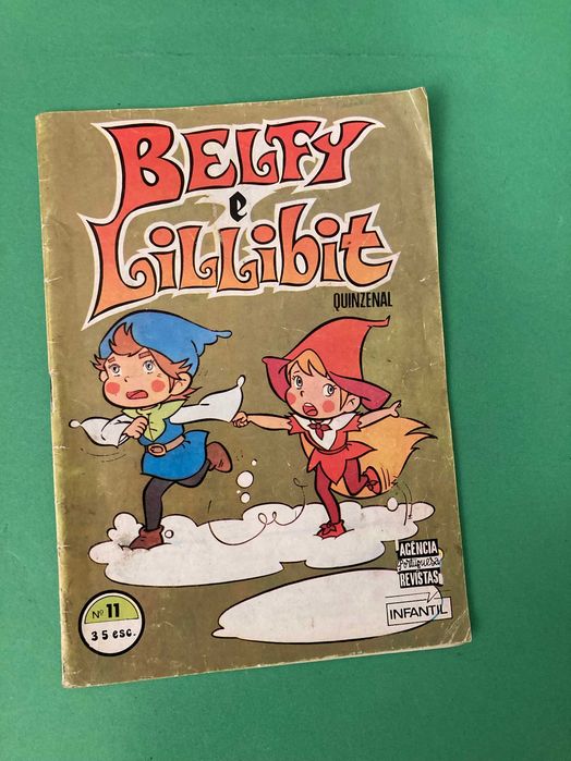 Livro da Colecção Belfy e Lillibit Nr. 11 APR Anos 80