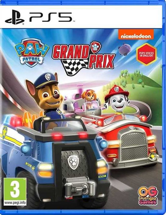 Psi Patrol Grand Prix PS5 = PŁYTA PL = Wejherowo / Wymiana